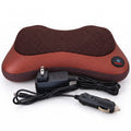 COJIN MASAJEADOR SHIATSU 8 RODILLOS CON TERMOTERAPIA
