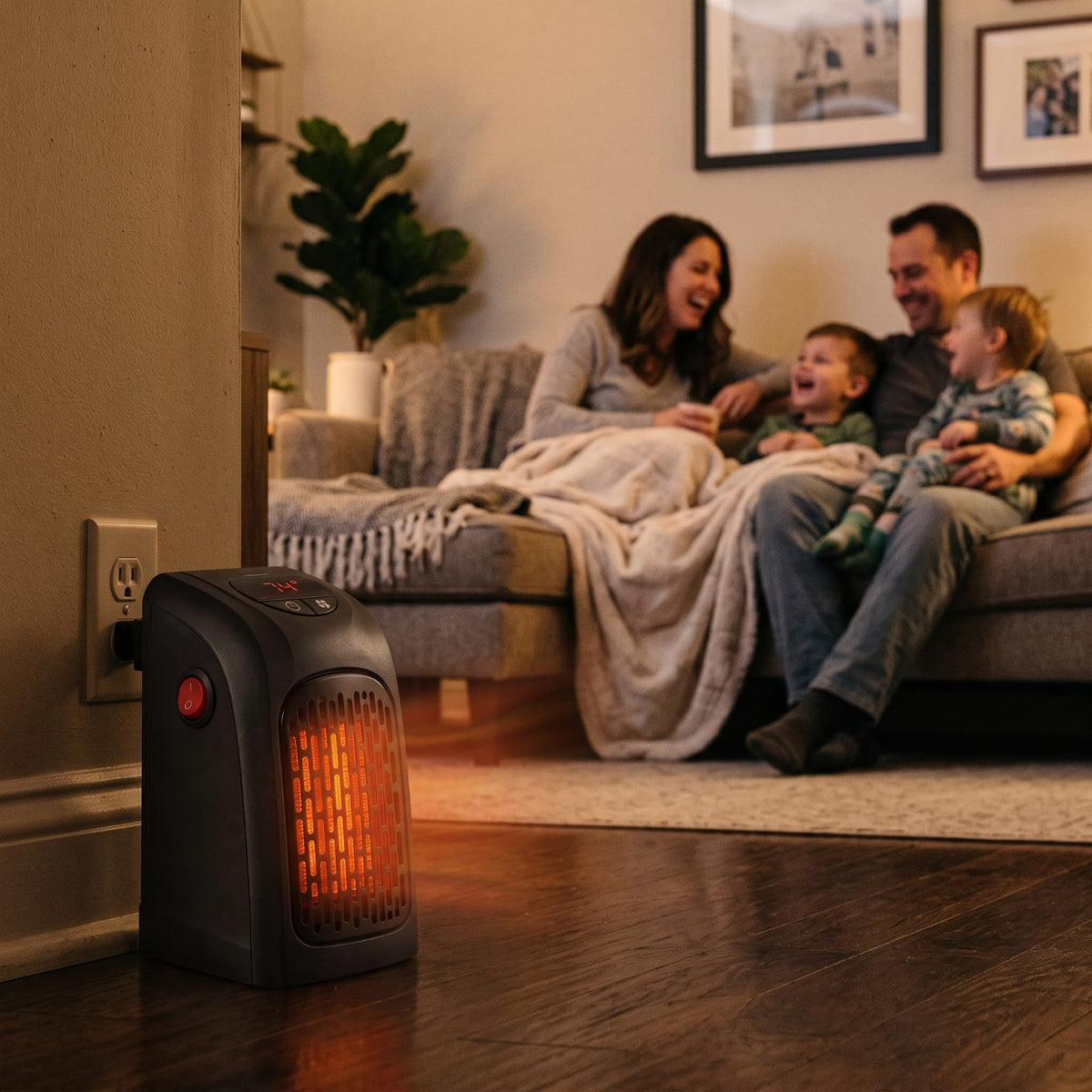 MINI CALEFACTOR ELÉCTRICO PORTÁTIL